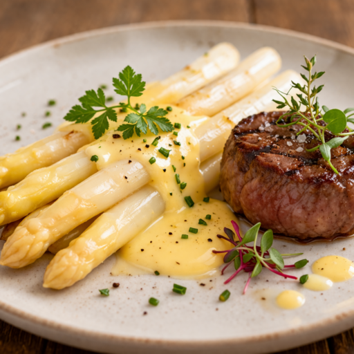 Spargelzeit im Restaurant Frauenhof