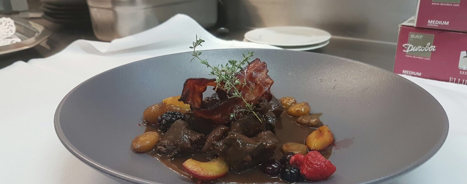 Wildgericht im Restaurant Frauenhof